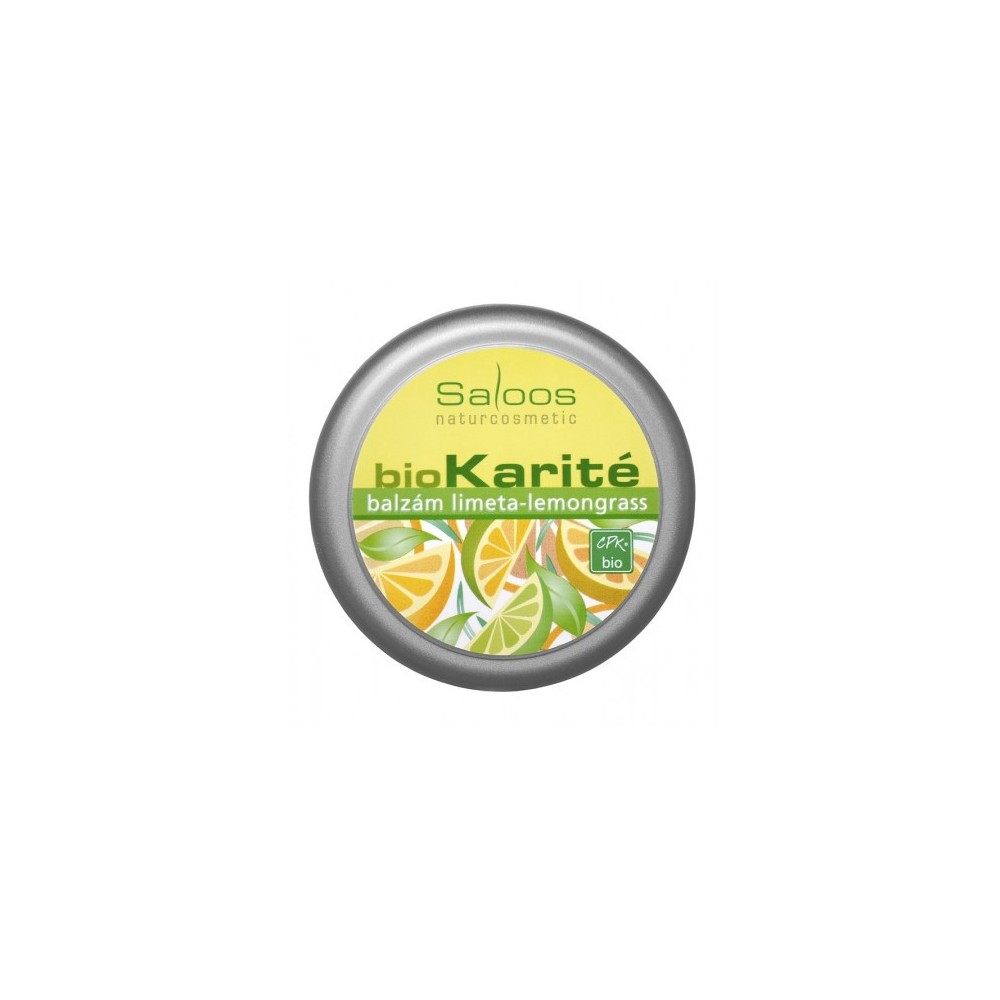 Saloos BioKarite balms Limeta-Lemongrass 50 ml