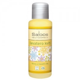 Saloos Organic body and massage oils Nine flowers 50 ml