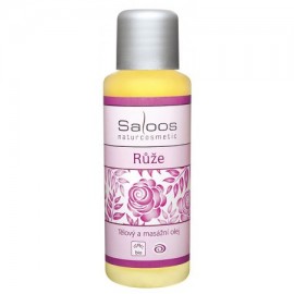 Saloos Organic body and massage oils Roses 250 ml