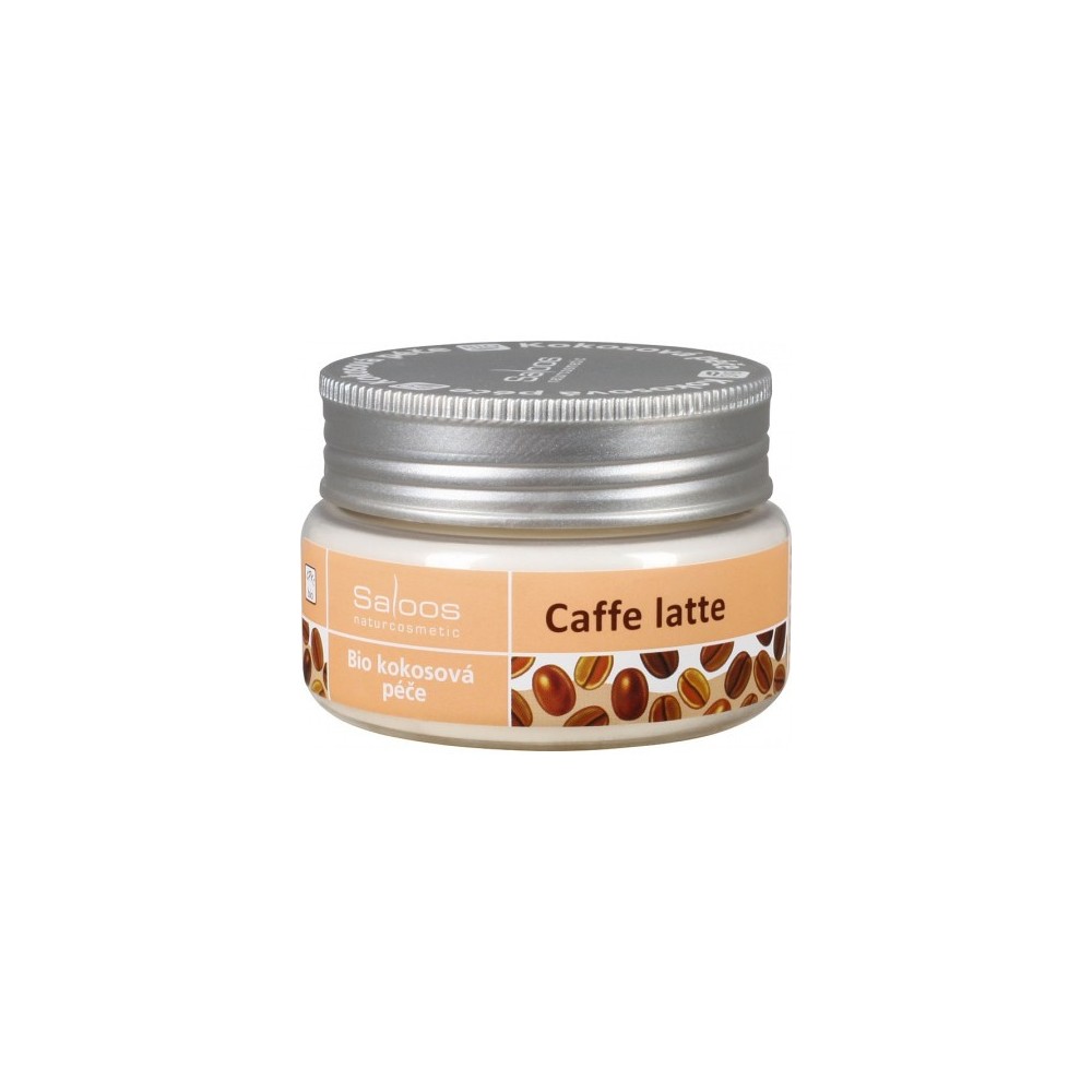 Saloos Organic coconut oil - Caffe Latte 250 ml