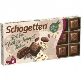 Schogetten Limited "time for" white nougat cocoa 100 g