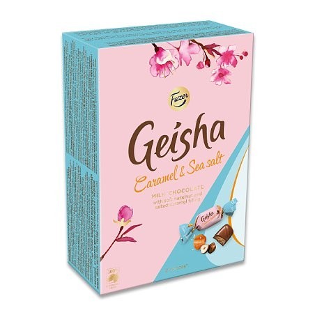 Geisha - chocolate pralines - salted caramel, 150 g