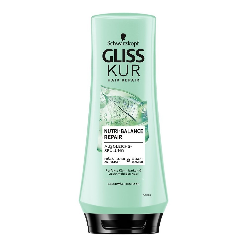 Schwarzkopf Conditioner Nutri-Balance Repair from Gliss Kur 200 ml