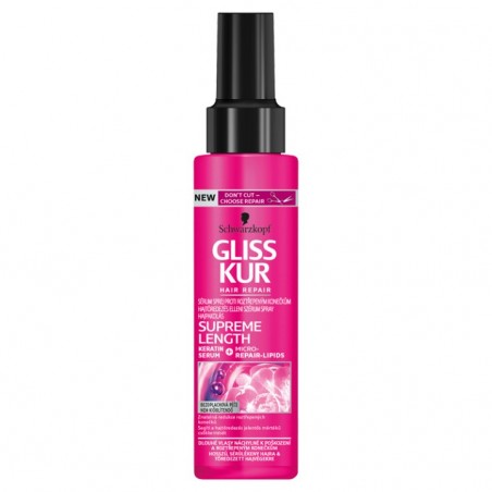 Schwarzkopf Gliss Kur Supreme Length serum spray against split ends 100ml