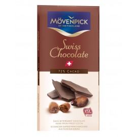 Mövenpick Swiss Chocolate 72% Cacao, 70G