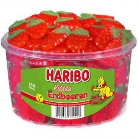 Haribo Giant Strawberries Veggie 150s