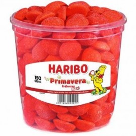 Haribo Primavera Strawberries Maxi 150 pieces