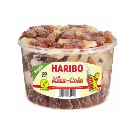 Haribo Kiss-Cola Veggie 150s