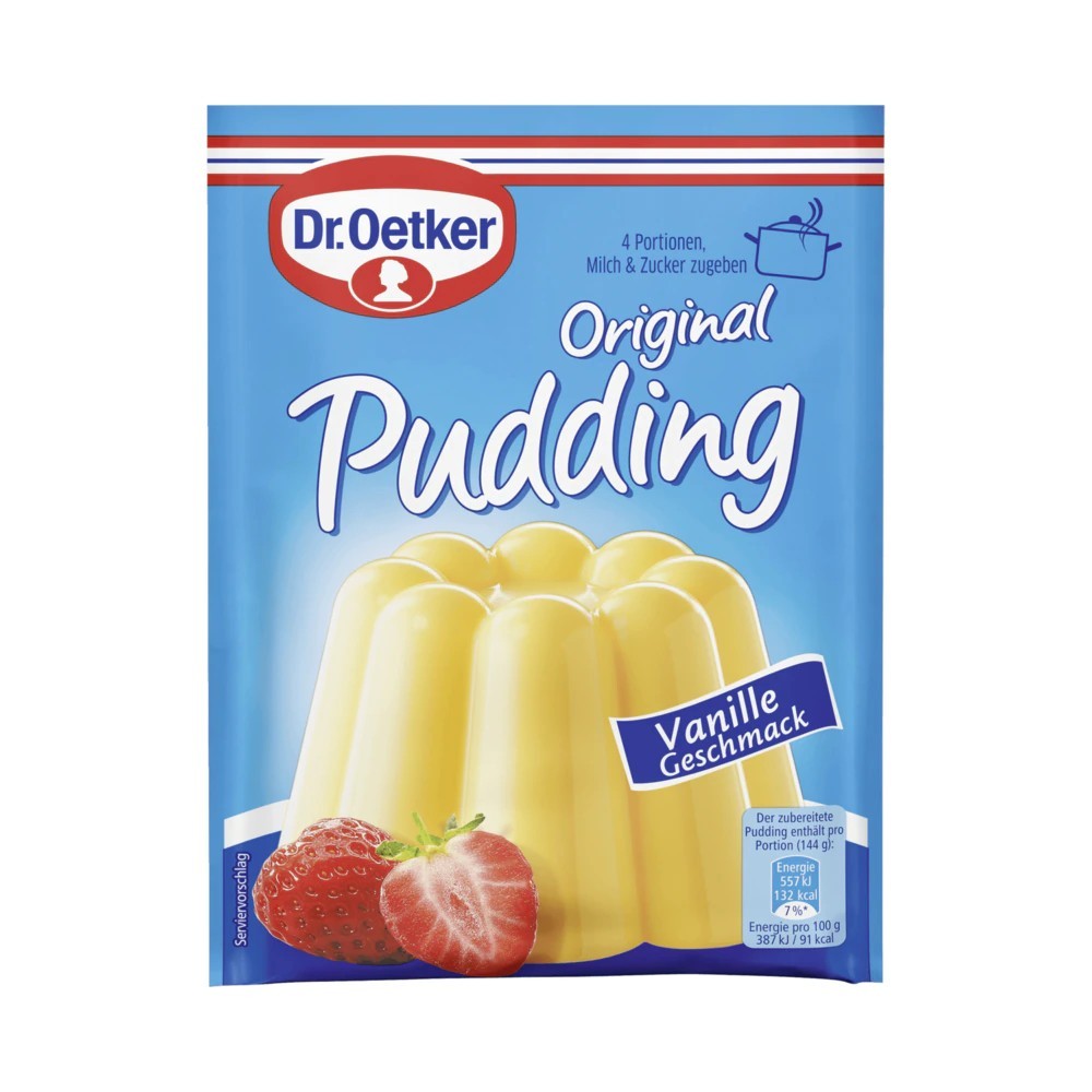 Dr. Oetker Original Pudding Vanilla 3x37g