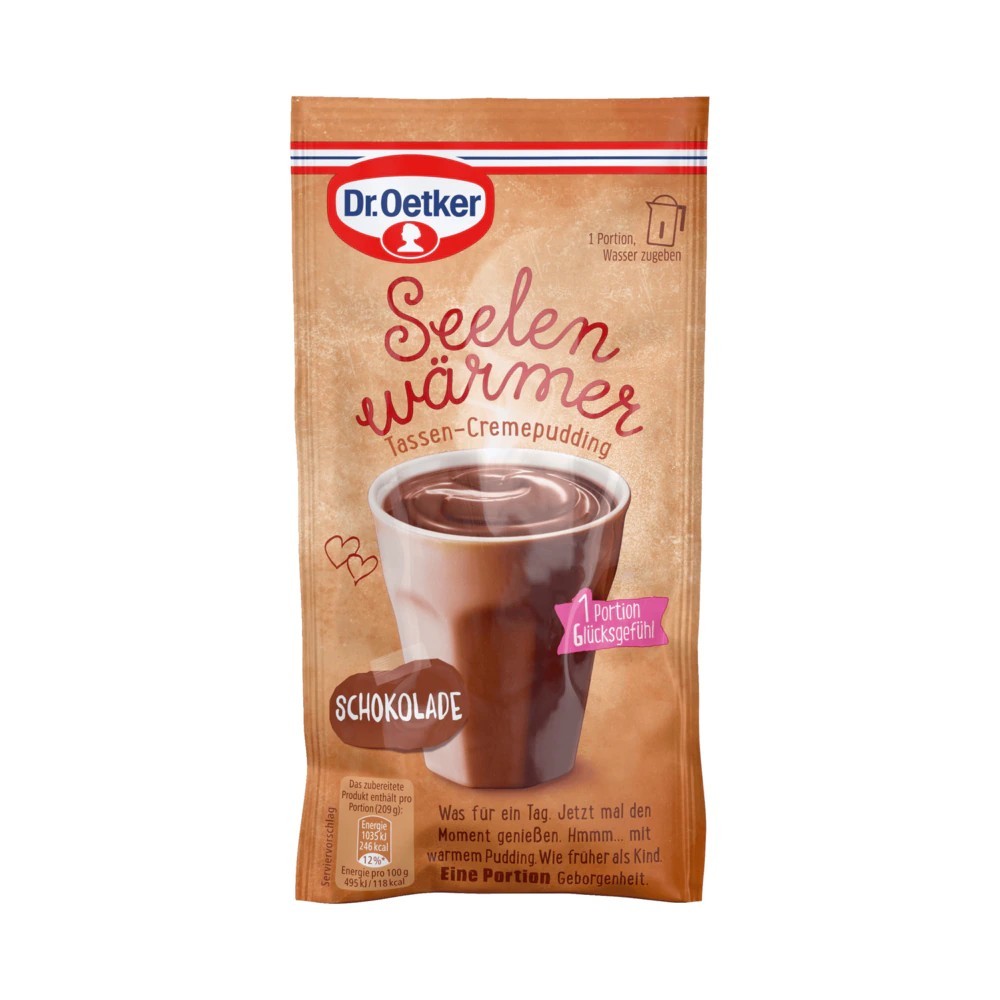 Dr. Oetker Soul Warmer Chocolate Pudding 85g