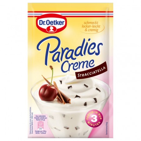 Dr. Oetker Paradise Cream Stracciatella 66g