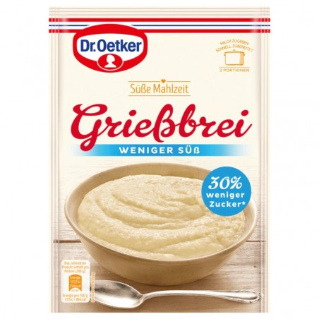 Dr. Oetker semolina less sweet 76g
