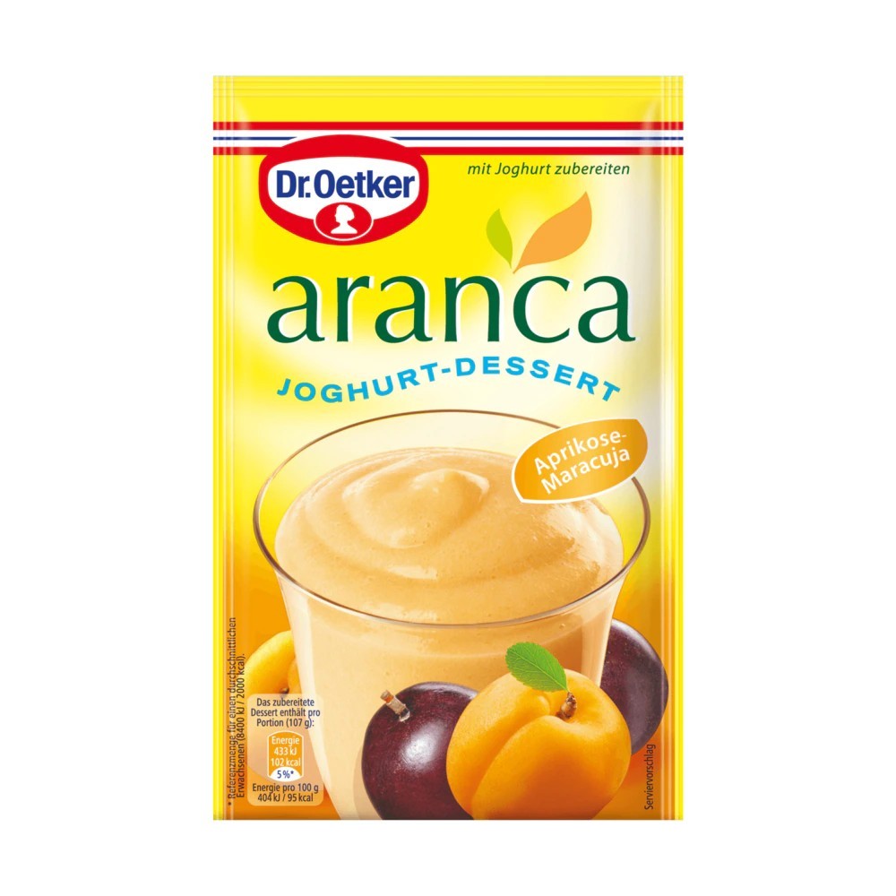 Dr. Oetker Aranca Apricot-Passion Fruit 79g