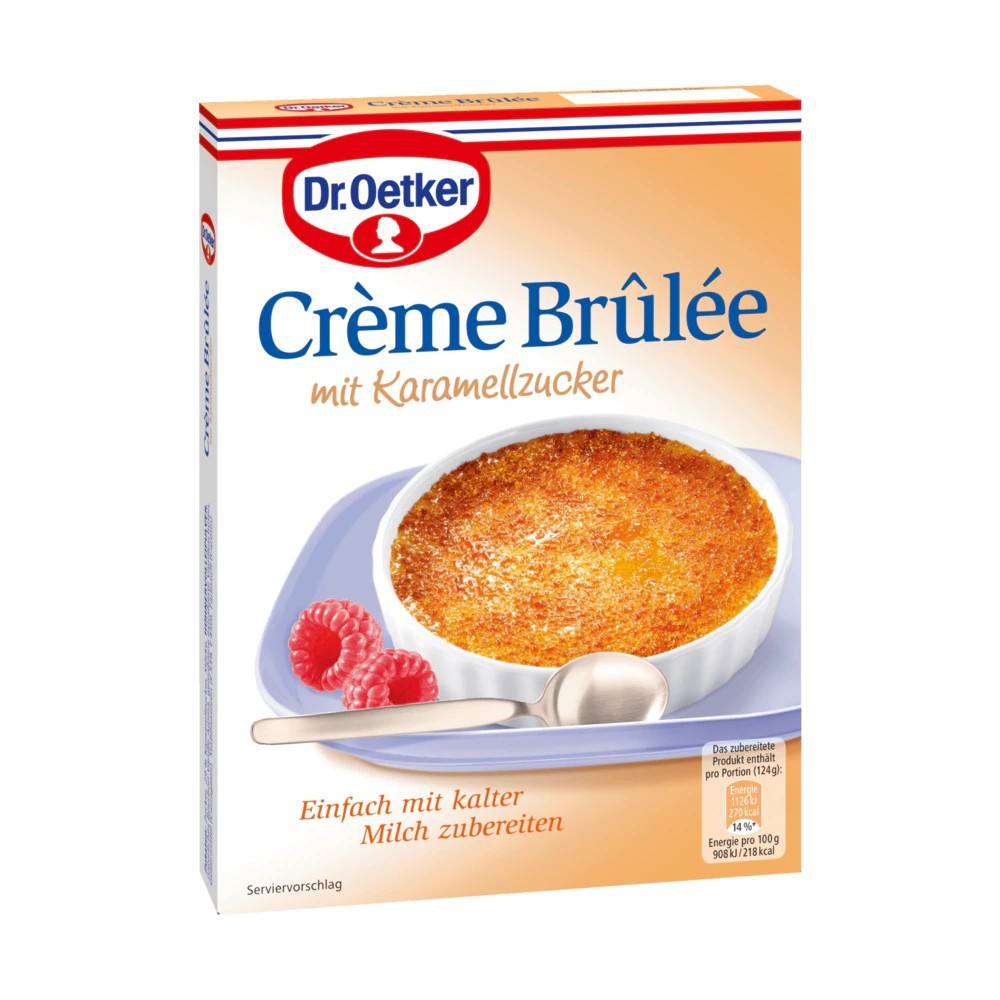 Dr. Oetker Crème Brûlée 96g