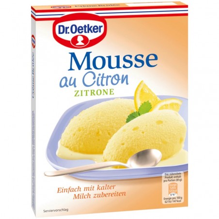Dr. Oetker Lemon Mousse 93g