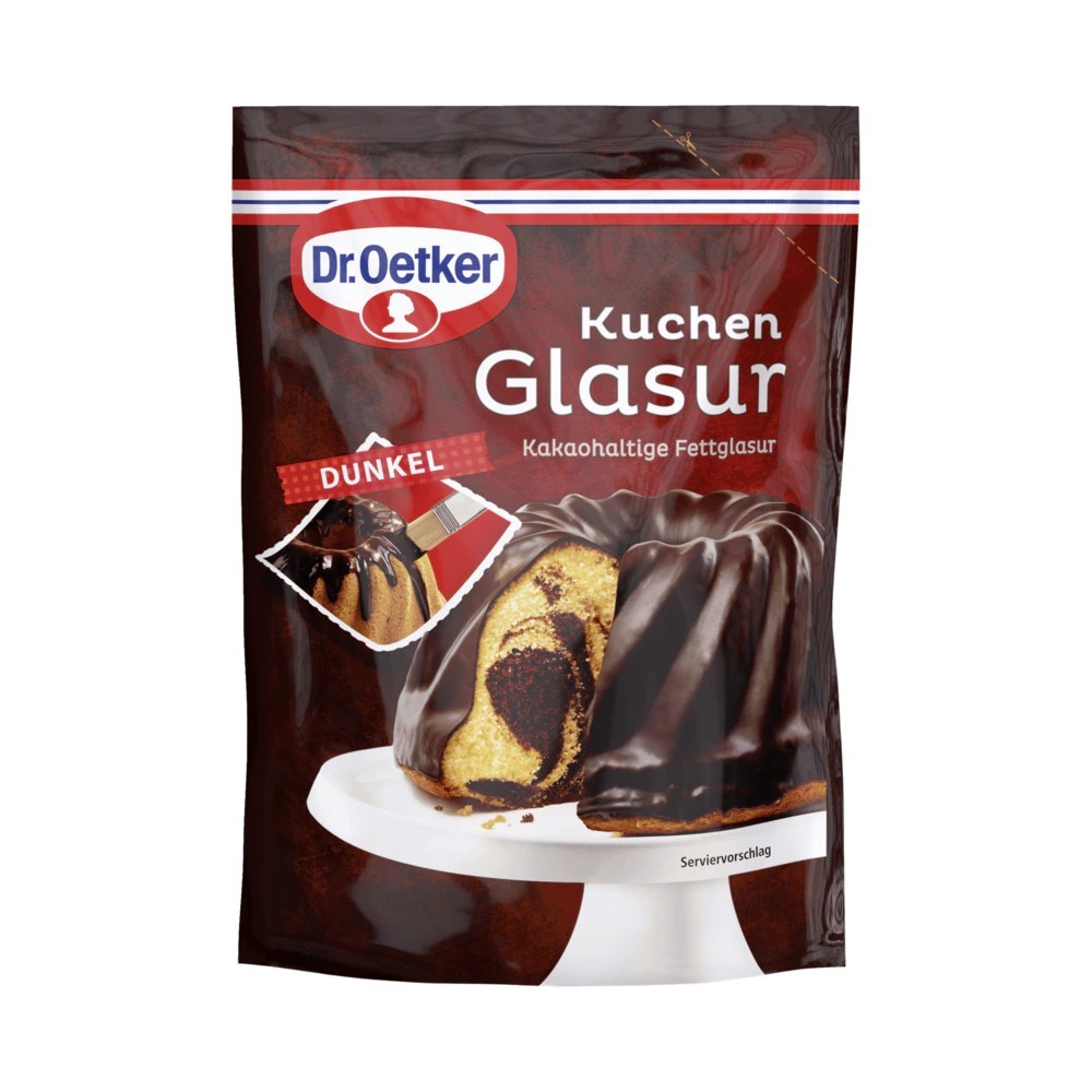 Dr. Oetker Cake Glaze Dark 150g