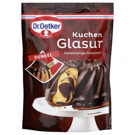 Dr. Oetker Cake Glaze Dark 150g