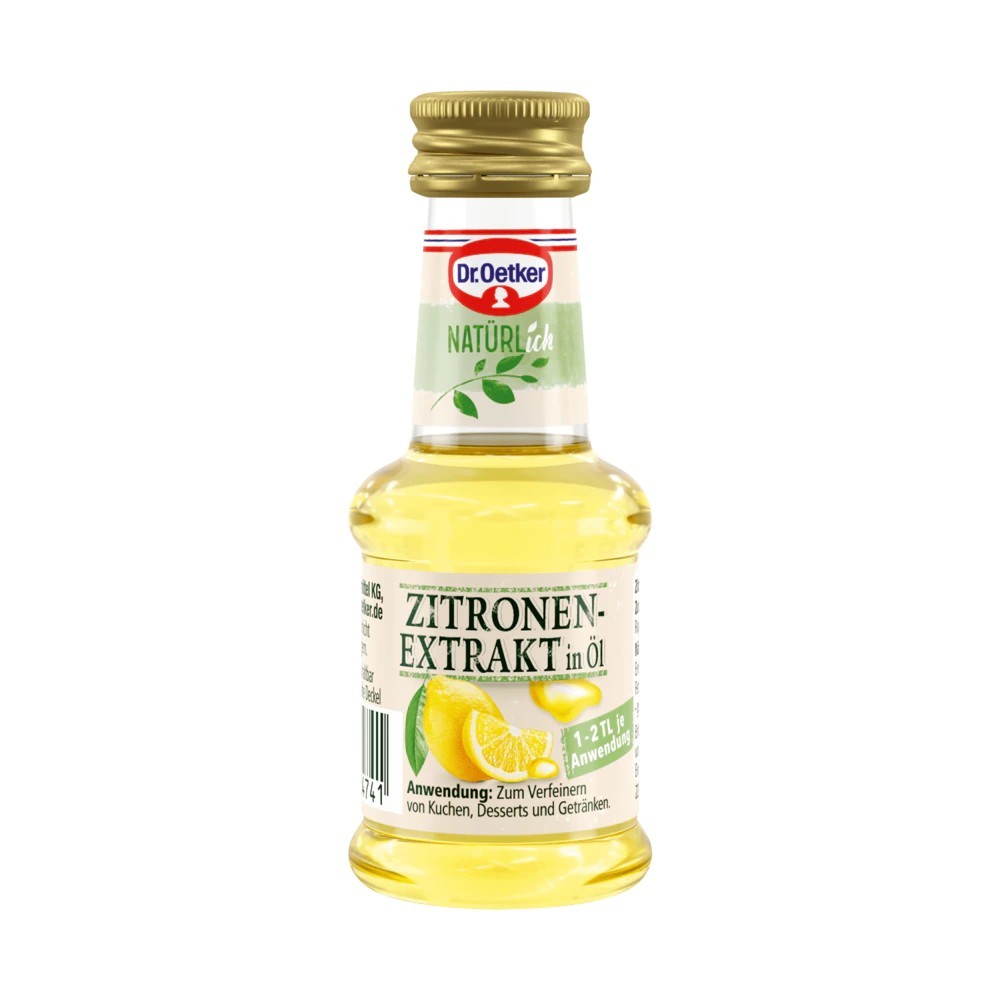 Dr. Oetker Natural Lemon Extract in Oil 35ml
