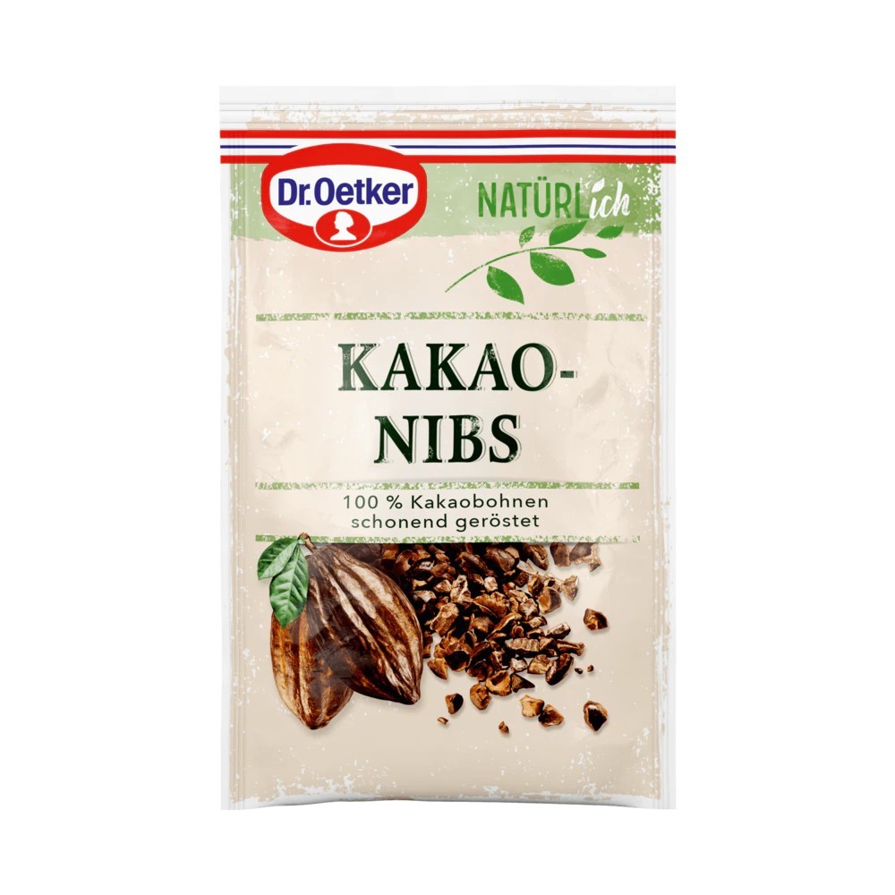 Dr. Oetker natural cocoa nibs 15g