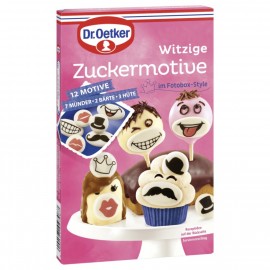 Dr. Oetker funny sugar motives Photo box style 12 motives