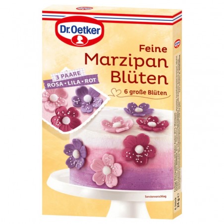 Dr. Oetker fine marzipan flowers 24g