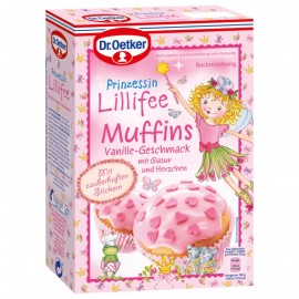 Dr. Oetker Princess Lillifee Muffins Vanilla Flavor 397g