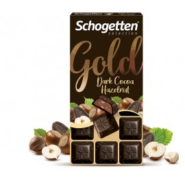 Schogetten Gold Dark Cocoa Hazelnut 100 g