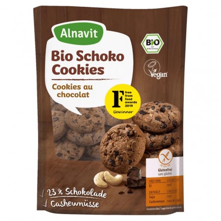 Alnavit Organic Chocolate Cookies 125g