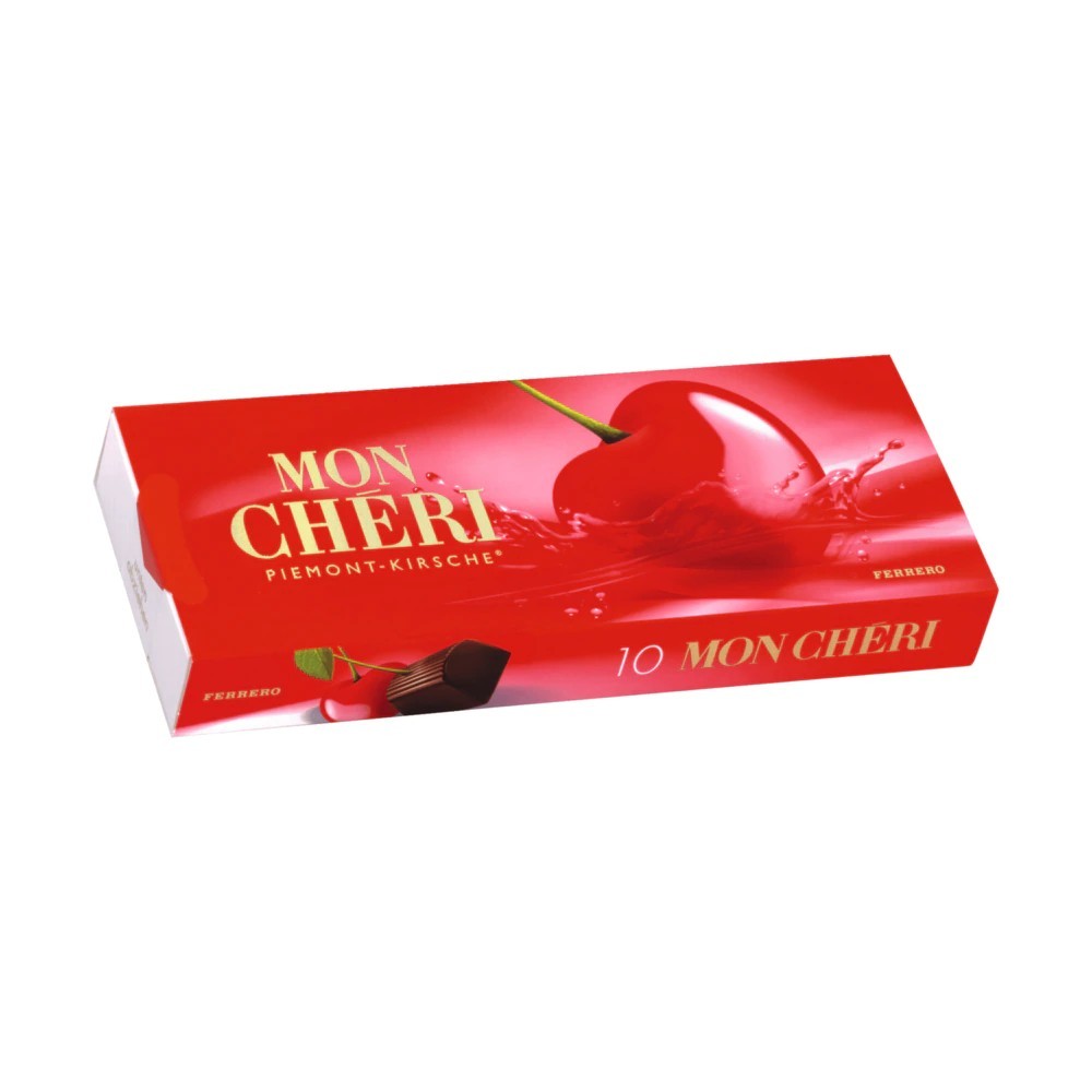 Mon Chéri liqueur and cherry pralines 105g