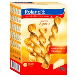 Roland Swiss Apero Poppyseed & Cheese 100g
