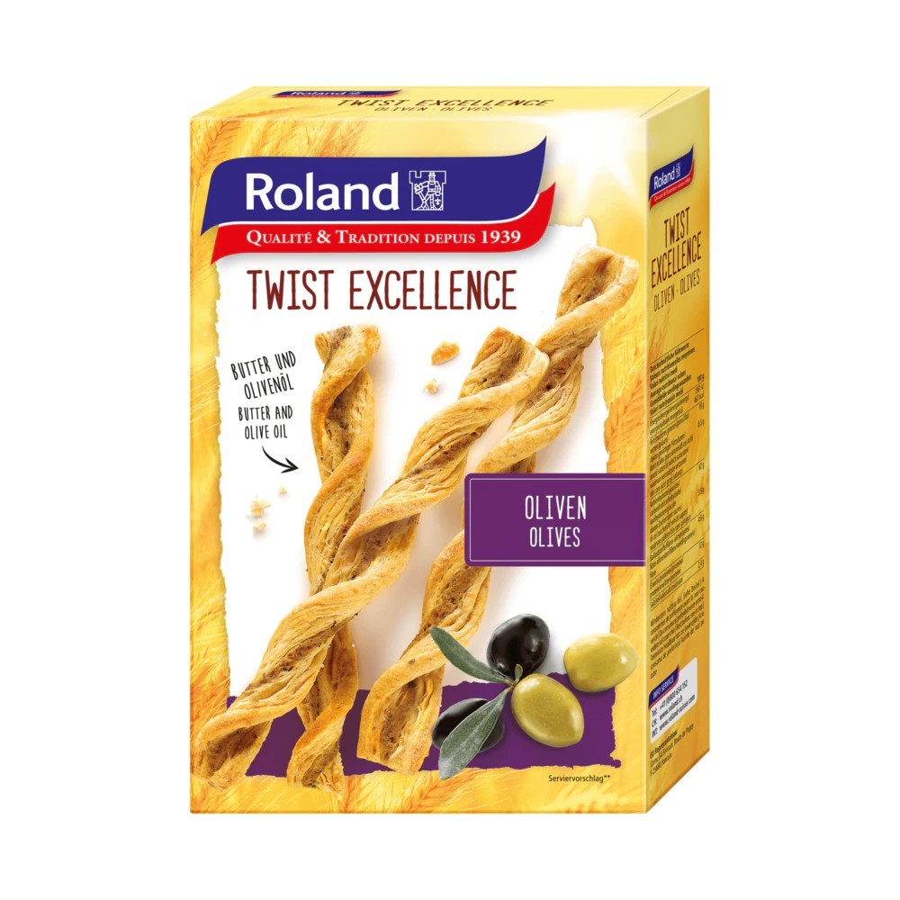 Roland Twist Excellence Olives 100g