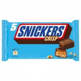 Snickers Crisp chocolate bar 5x40g