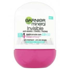 GARNIER MINERAL INVISIBLE BLACK WHITE COLORS FRESH roll-on 50 ml