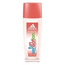 ADIDAS Fun Sensation Natural Spray - Fragranced Body Spray for Women with Fruity Fragrance - pH Skin Friendly - 1 x 75ml