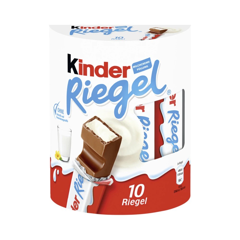 Kinder bars 10 bars, 210g