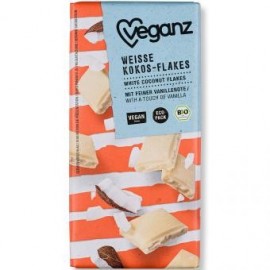 Veganz Organic White Coconut Flakes 80g