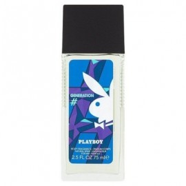 Playboy Generation for him deodorant in a 75 ml glass