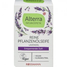 Alterra NATURAL COSMETICS pure vegetable oil soap lavender 100 g