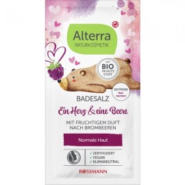 Alterra NATURAL COSMETICS Bath salt A heart & a berry 60 g