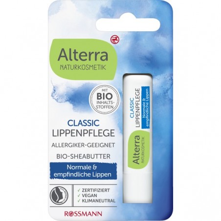 Alterra NATURAL COSMETICS Sensitive lip balm, fragrance-free 4.8 g