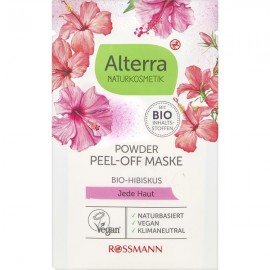 Alterra NATURAL COSMETICS Powder peel-off mask organic hibiscus 5 g
