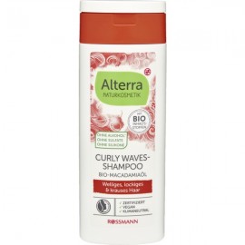 Alterra NATURAL COSMETICS Curly Waves Shampoo organic macadamia oil 200 ml