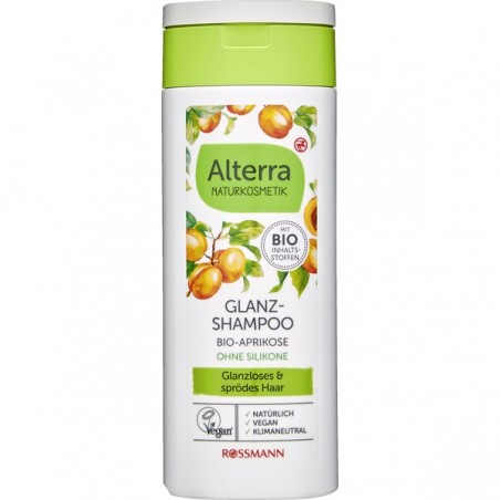 Alterra NATURAL COSMETICS Shine shampoo organic apricot & organic wheat 200 ml