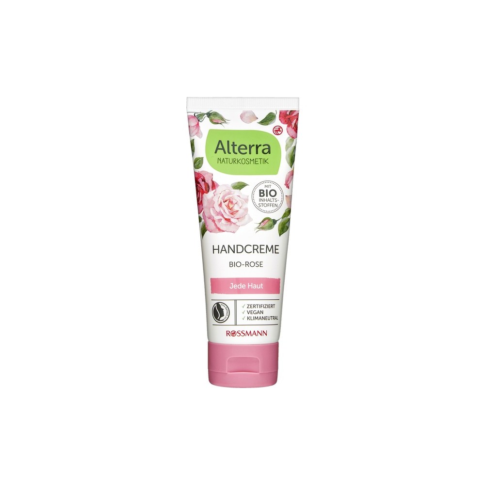 Alterra NATURAL COSMETICS Bio-Rose Hand Cream 75 ml