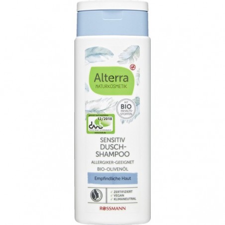 Alterra NATURAL COSMETICS Sensitive shower-shampoo fragrance-free 250 ml
