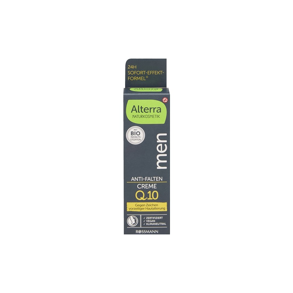 Alterra NATURAL COSMETICS men Anti-wrinkle cream Q10 75 ml