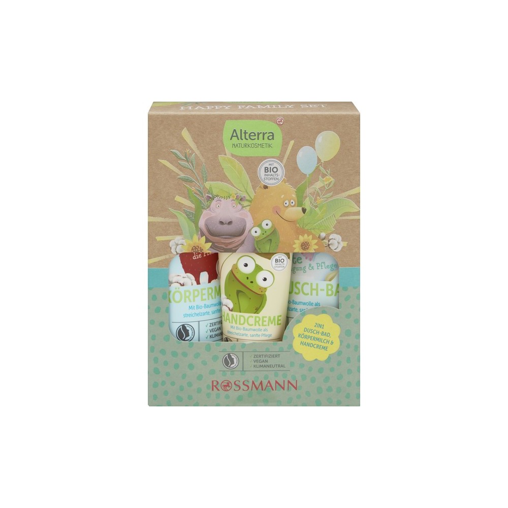 Alterra NATURAL COSMETICS "Happy Family" gift set 1 set