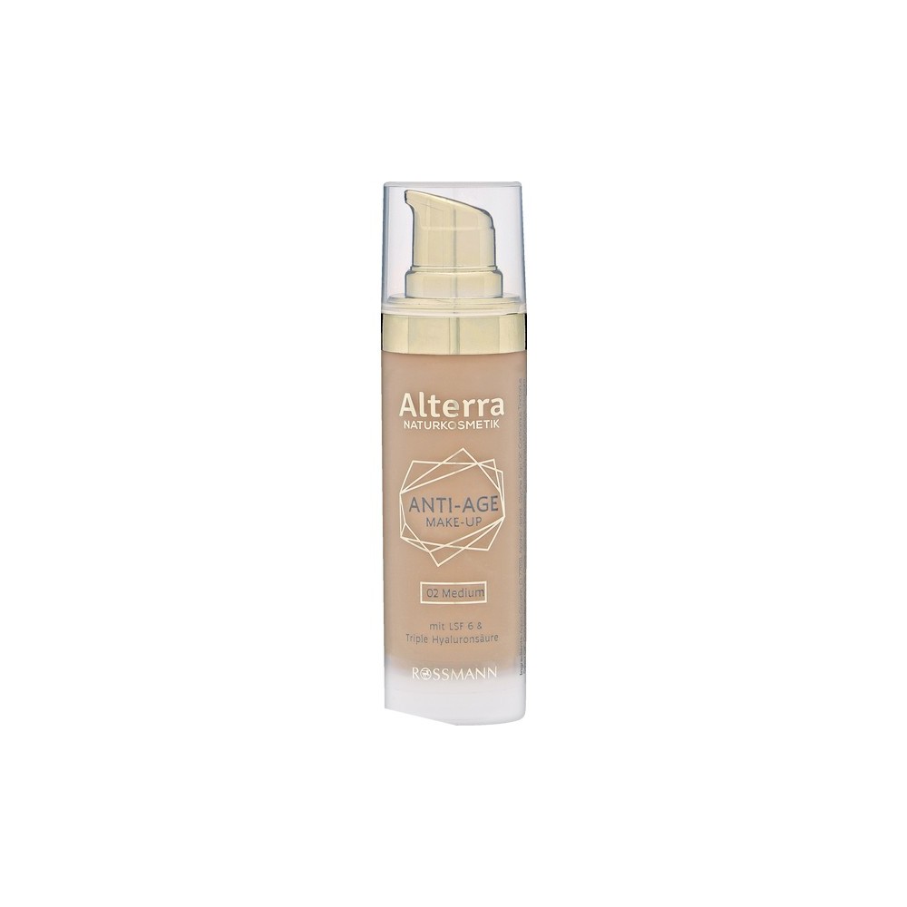 Alterra NATURAL COSMETICS Anti-Age Make-up 02 - Medium 30 ml