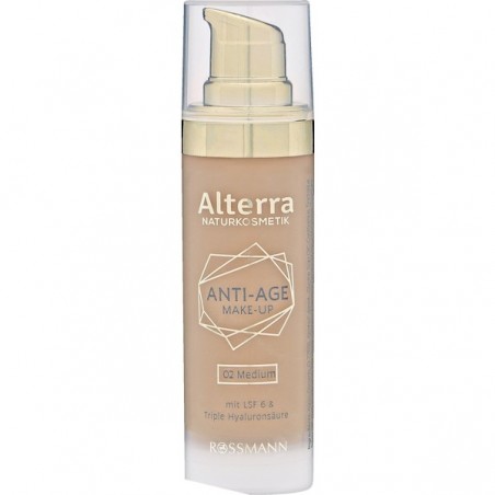 Alterra NATURAL COSMETICS Anti-Age Make-up 02 - Medium 30 ml
