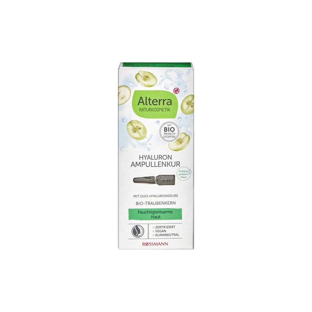Alterra NATURAL COSMETICS Hyaluronic ampoule treatment concentrate 7 ml